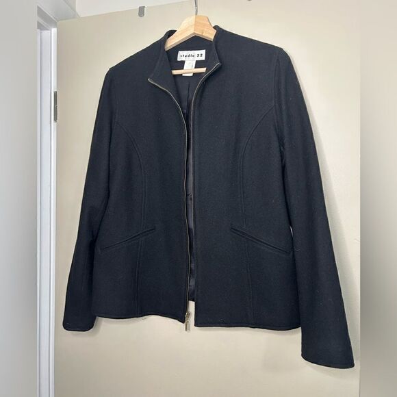 Studio 32 wool jacket blazer - Picture 1 of 4